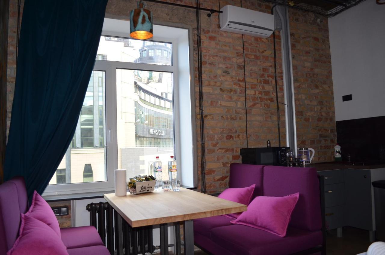 Apartment Arena City Loft Kiev Bagian luar foto
